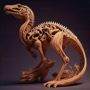 3D model Leonerasaurus (STL)